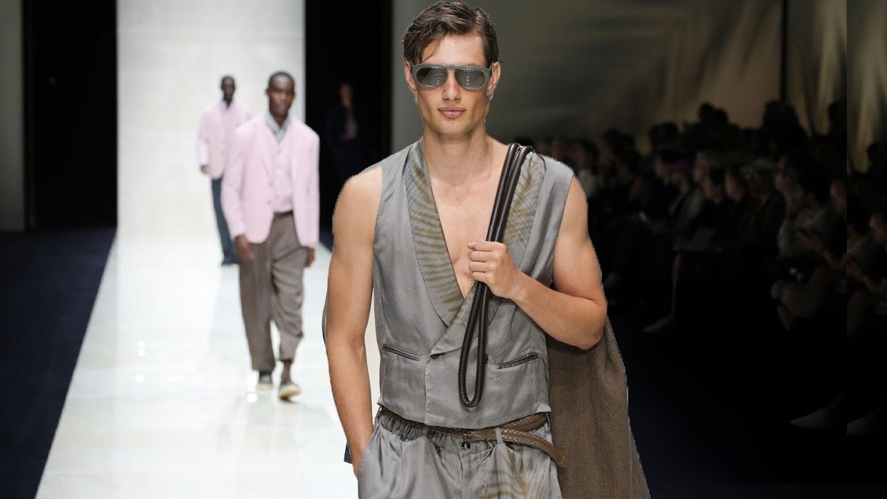 Giorgio Armani Menswear Spring/Summer 2025 Milan Fashion Week Men's 2025